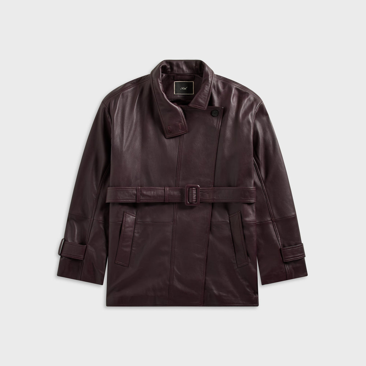 Kith Women Jun Leather Trench Jacket - Essence - PH
