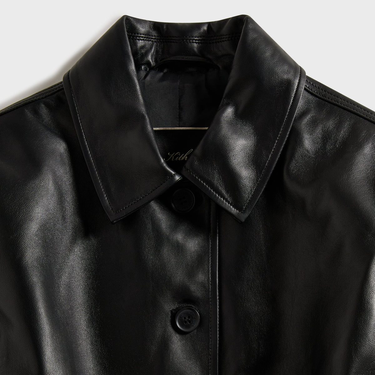 Kith Women Vivien Leather Corset Jacket - Black - PH