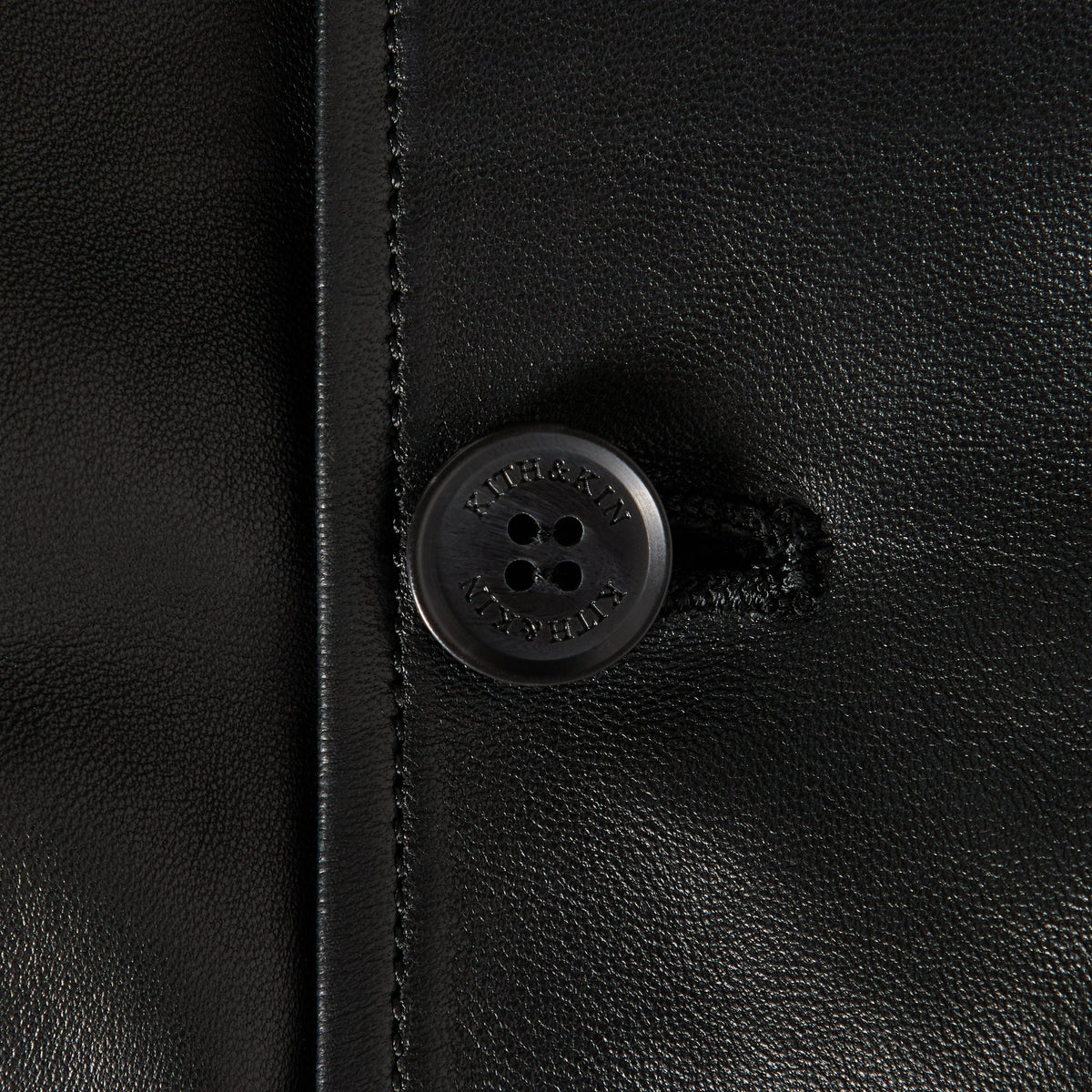 Kith Women Vivien Leather Corset Jacket - Black - PH