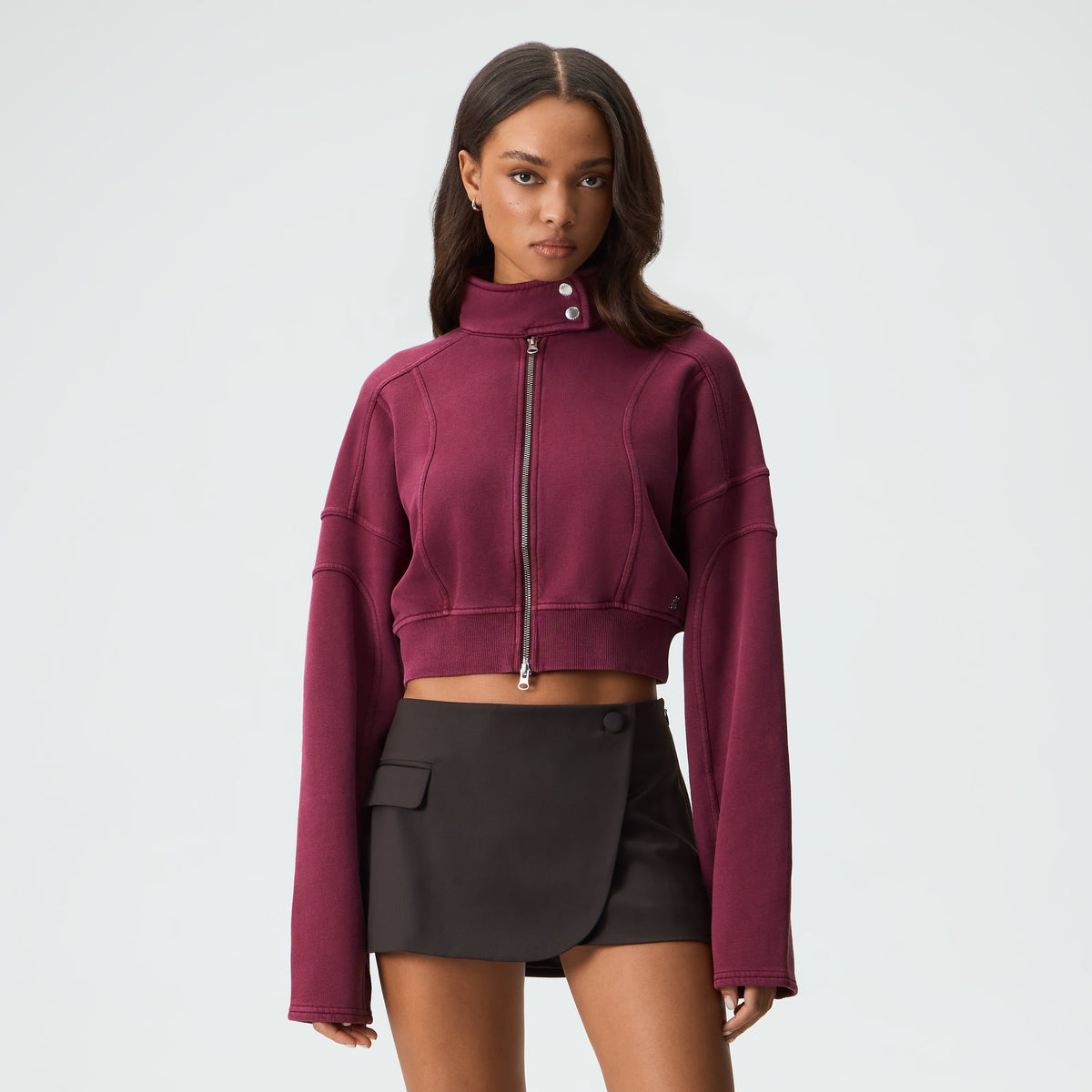 Kith Women Evie Moto Paneled Jacket - Essence - PH
