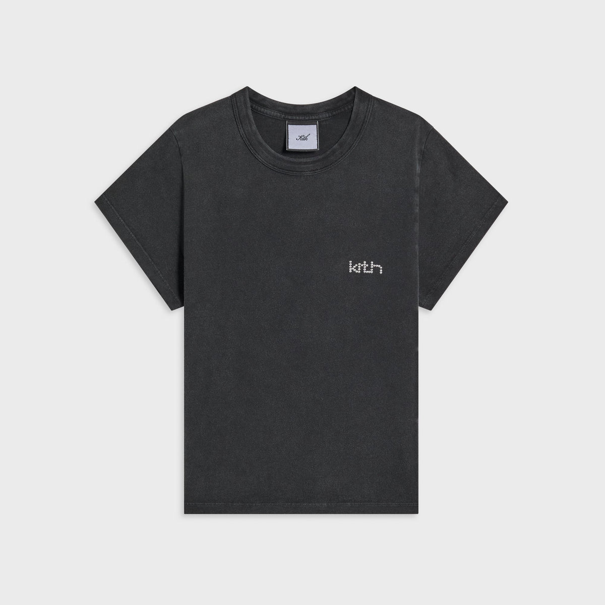 Kith Women Mulberry Vintage Silver Stone Tee - Black - PH