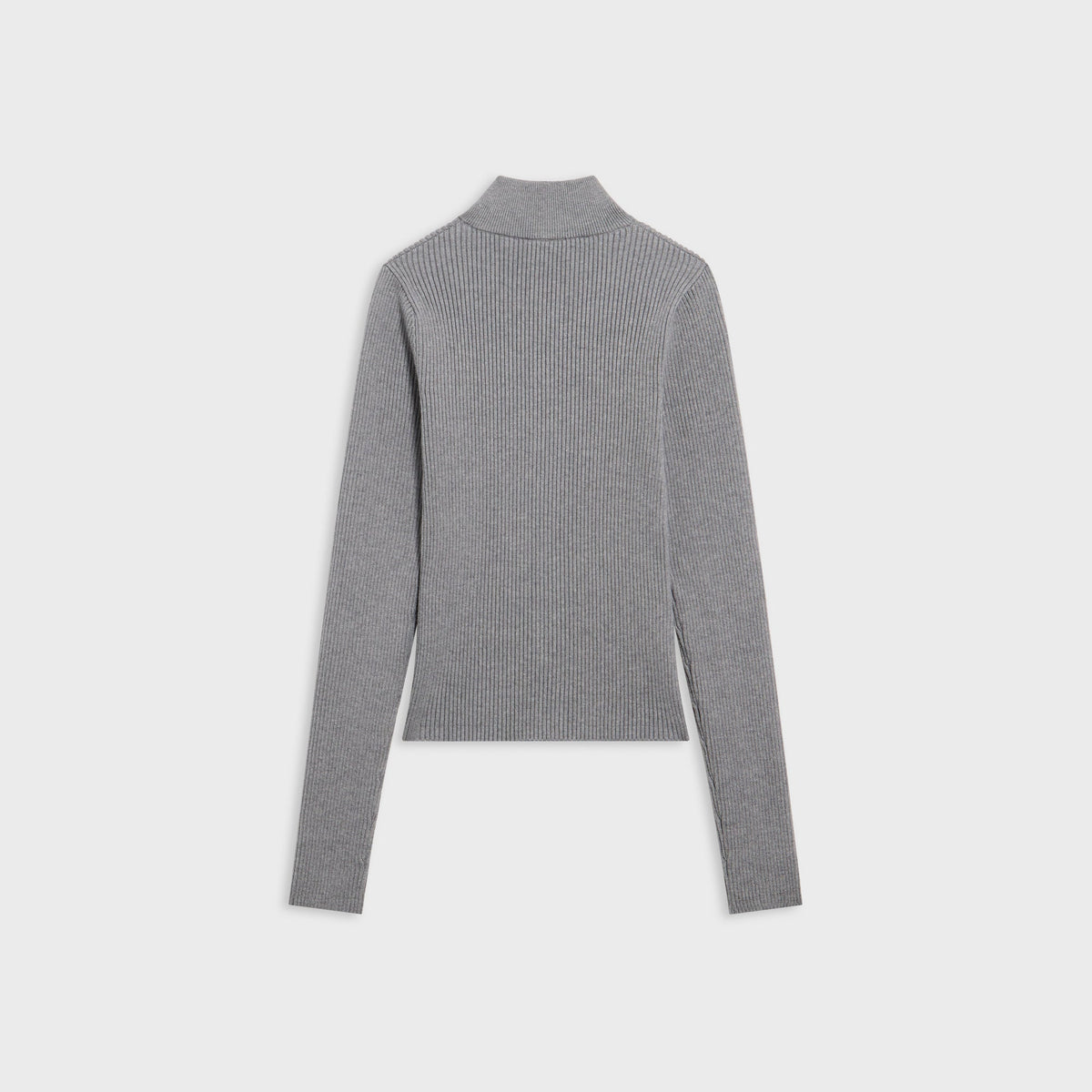 Kith Women Ina Sweater Track Zip - Cool Heather Grey