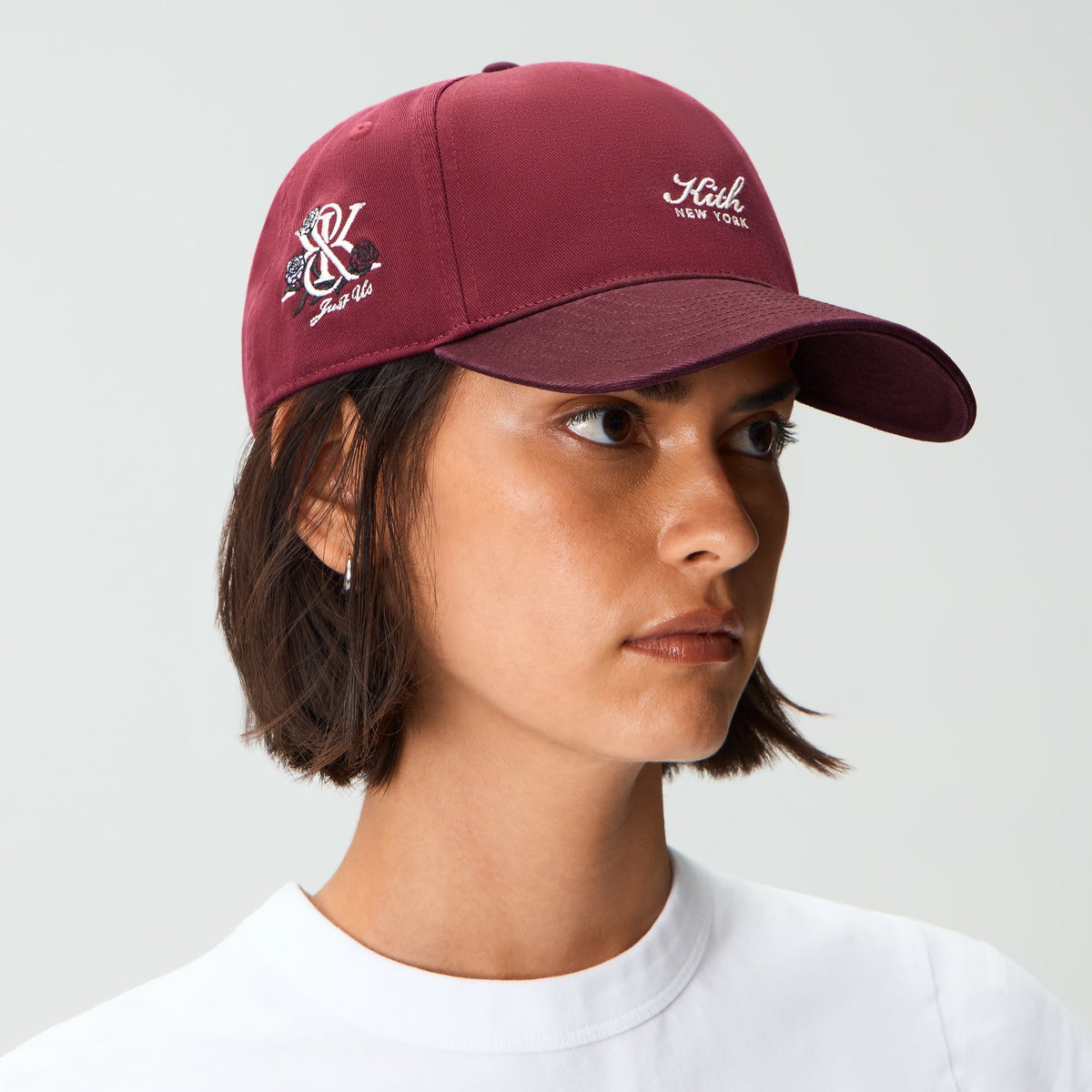 Kith Women Two Tone Vintage Wash Kith Script Pinch Crown Cap - Essence - PH