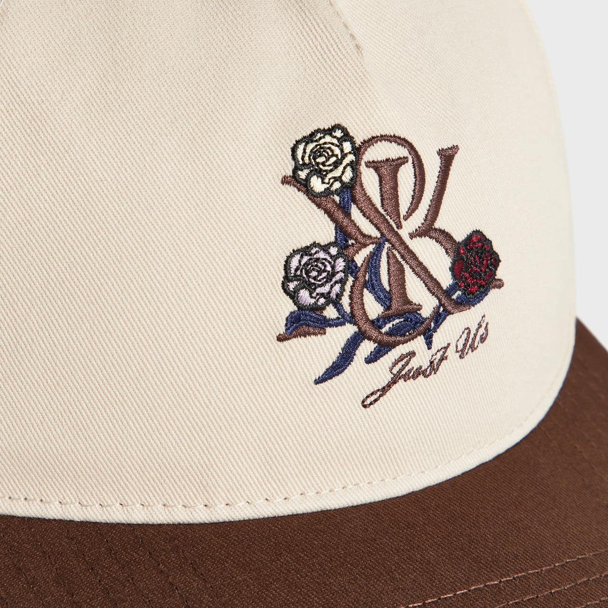 Kith Women Two Tone Kith Crest Pinch Crown Cap - Incognito