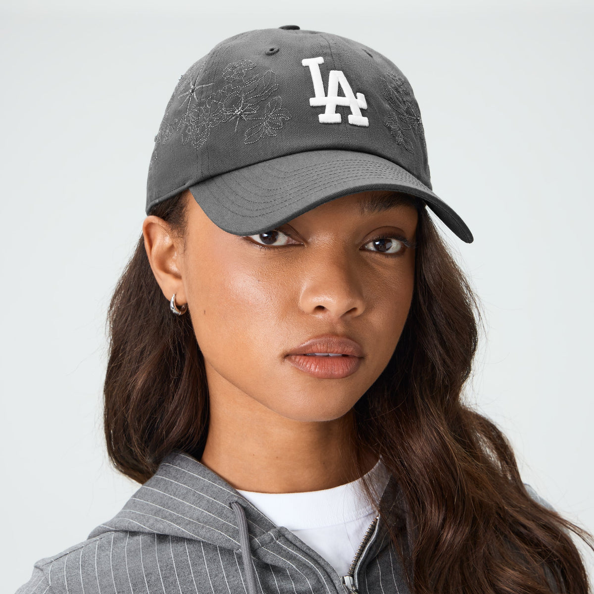 Kith Women & '47 for the Los Angeles Dodgers Clean Up Classic Cap - Overcast - PH