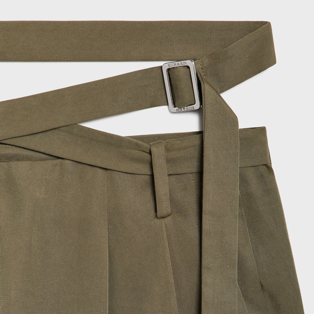 Kith Women Tallis Waist Strap Trouser - Chelonian - PH