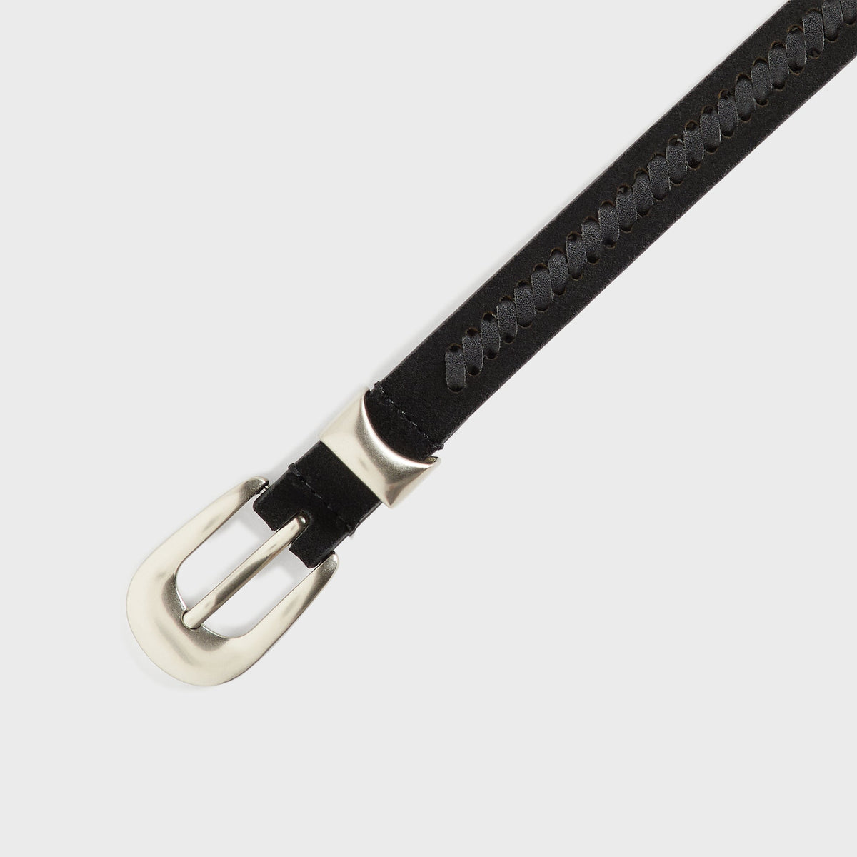 Kith Women Suede Western Belt - Black - PH
