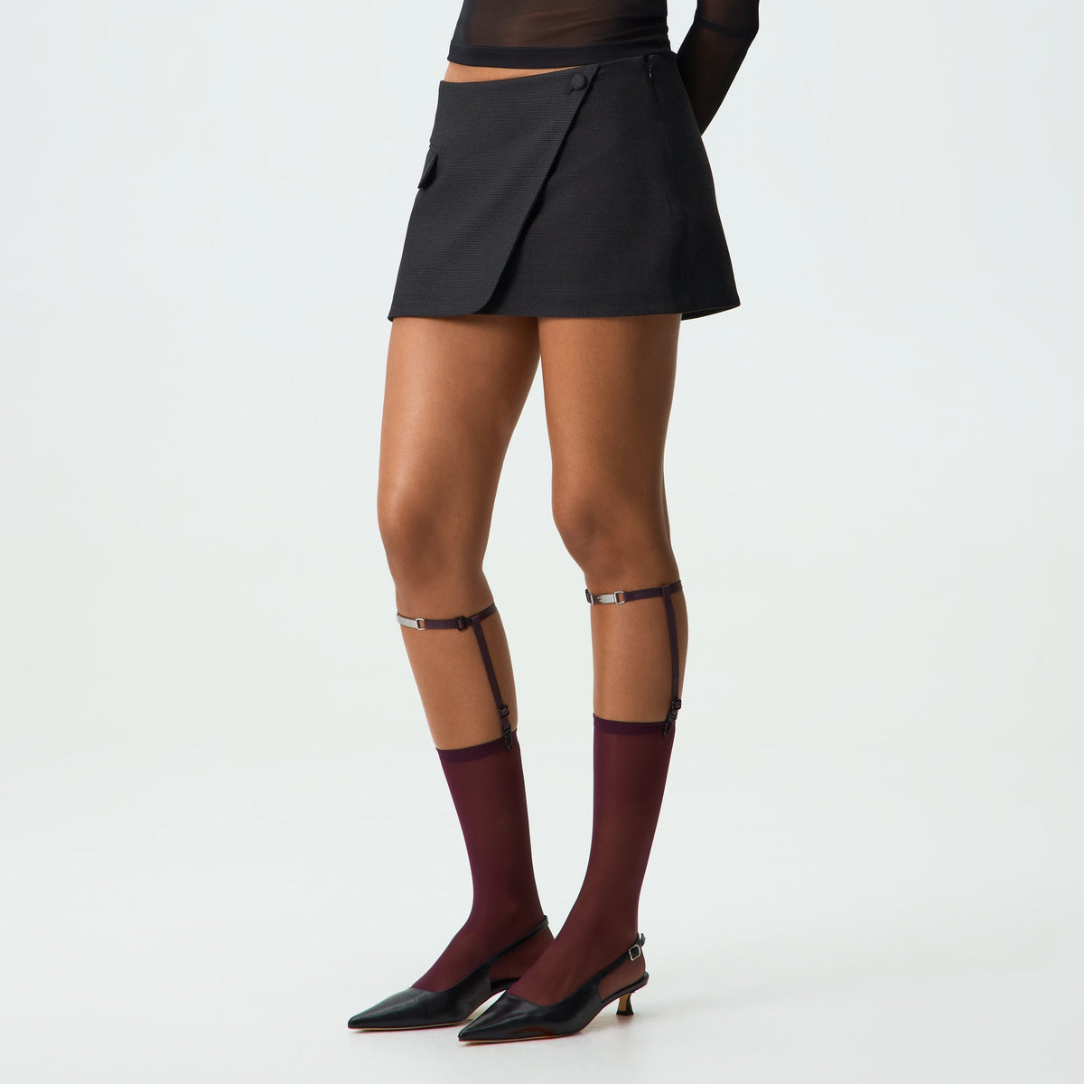 Kith Women Sheer Garter Belt Socks - Essence - PH