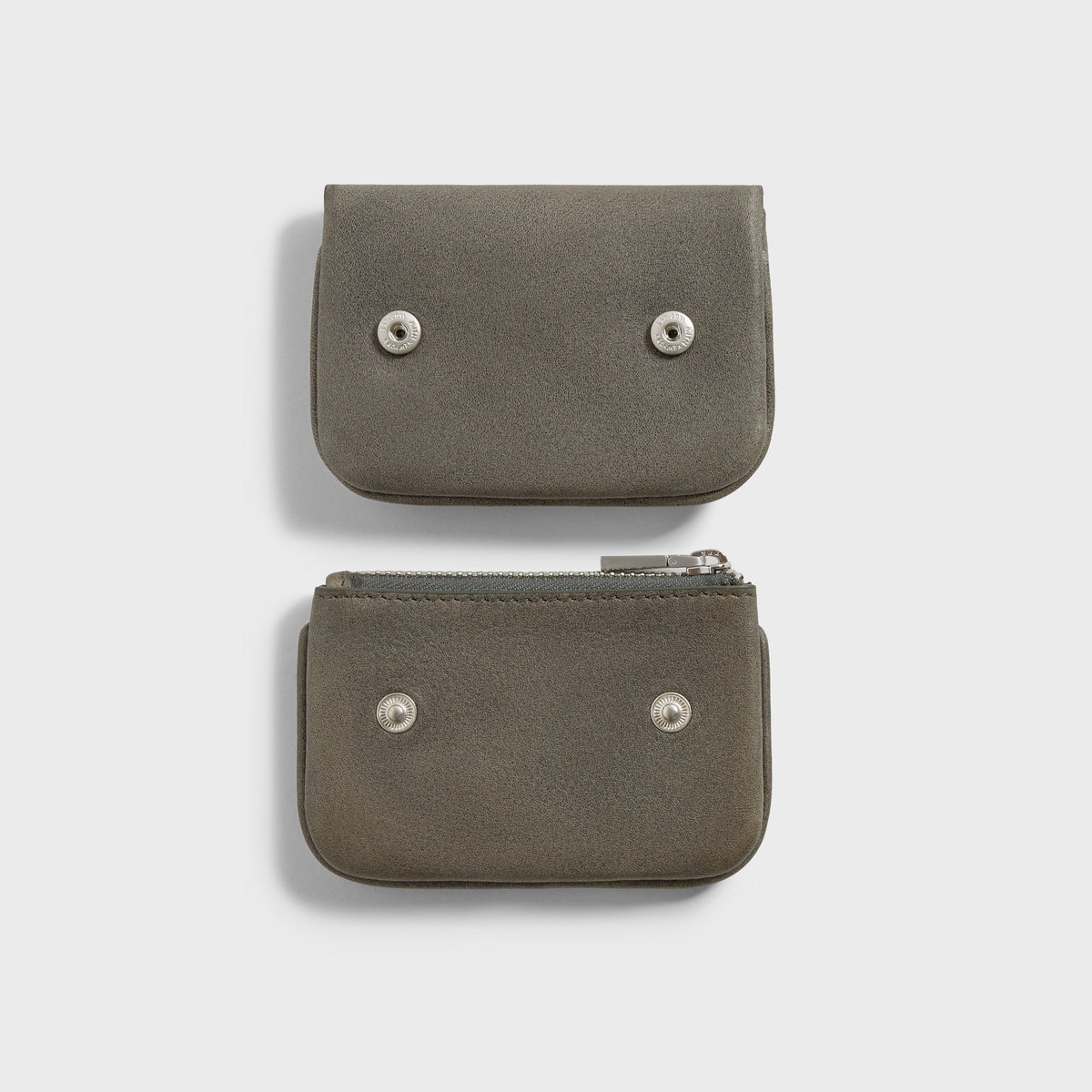 Kith Women Jerica Distressed Leather 2-in-1 Card Wallet - Burnt - PH