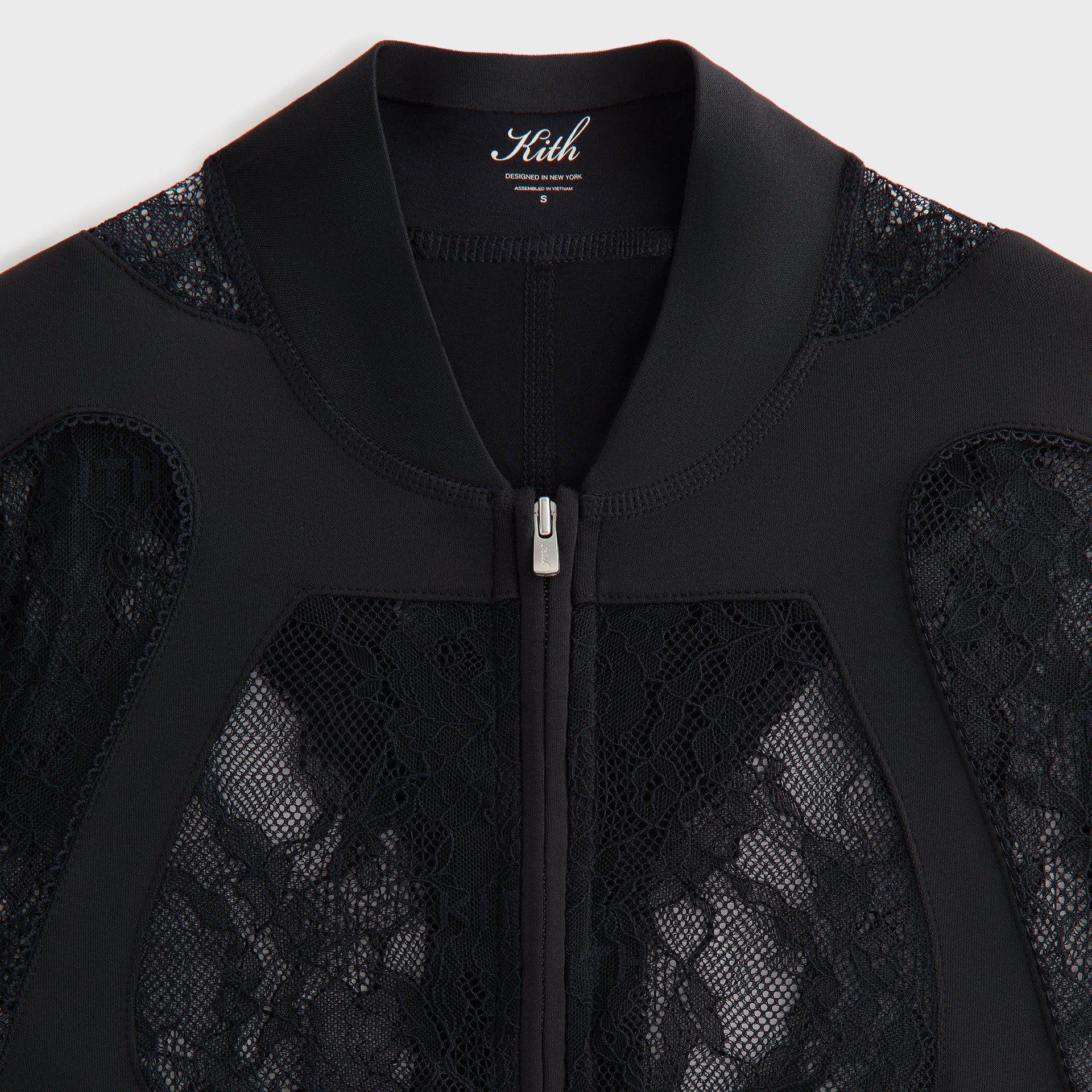 Lisa for Kith Women Vier Lace Paneled Bodysuit - Black