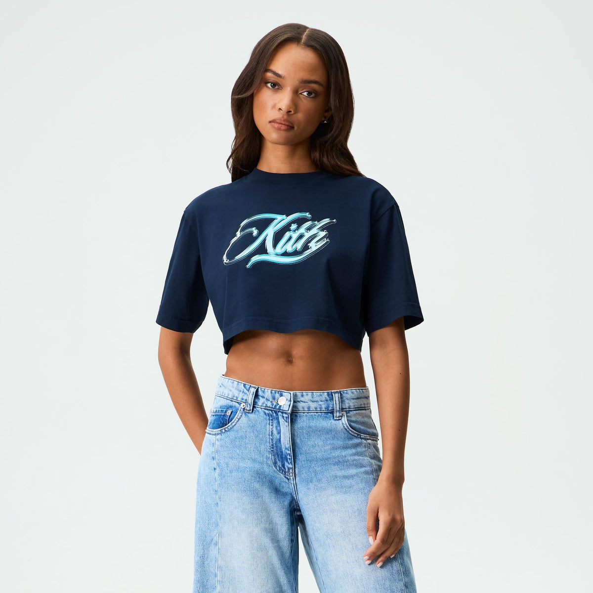 Kith Women Fei Laminate Tee - Placid