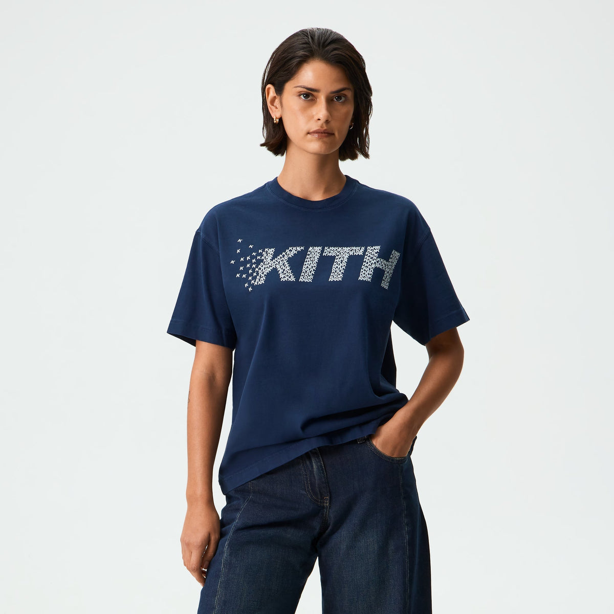Kith Women Vintage K Particle Tee - Placid - PH