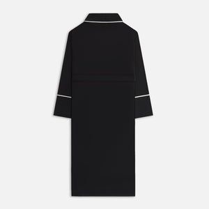 Kithmas Women Modal Robe - Black PH