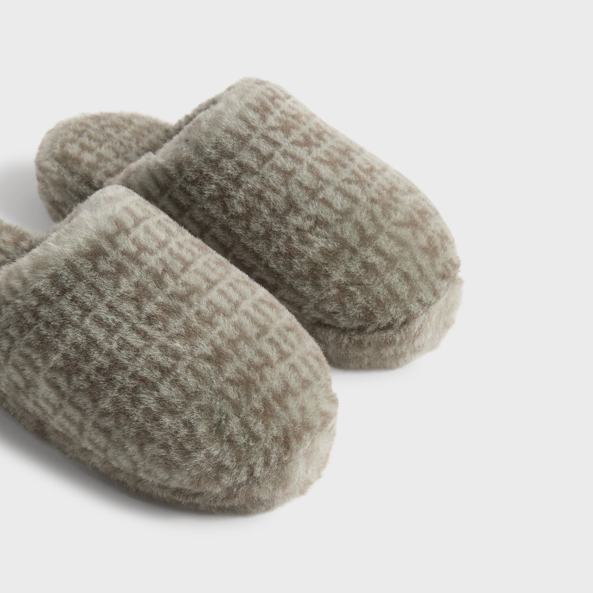 Kithmas Women Monogram Shearling Slippers - Palais - PH