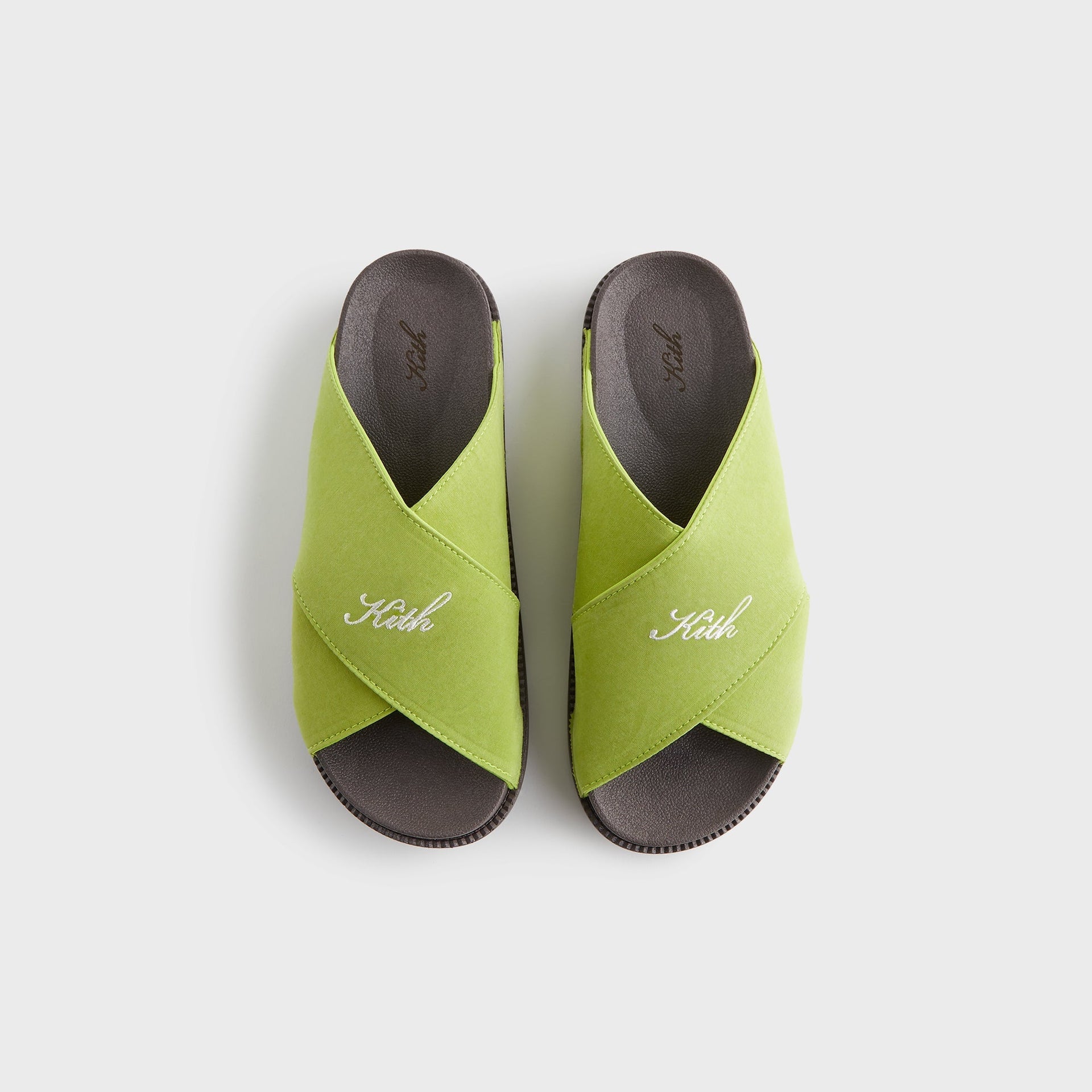 Kith Women Criss Cross Slides - Pistachio