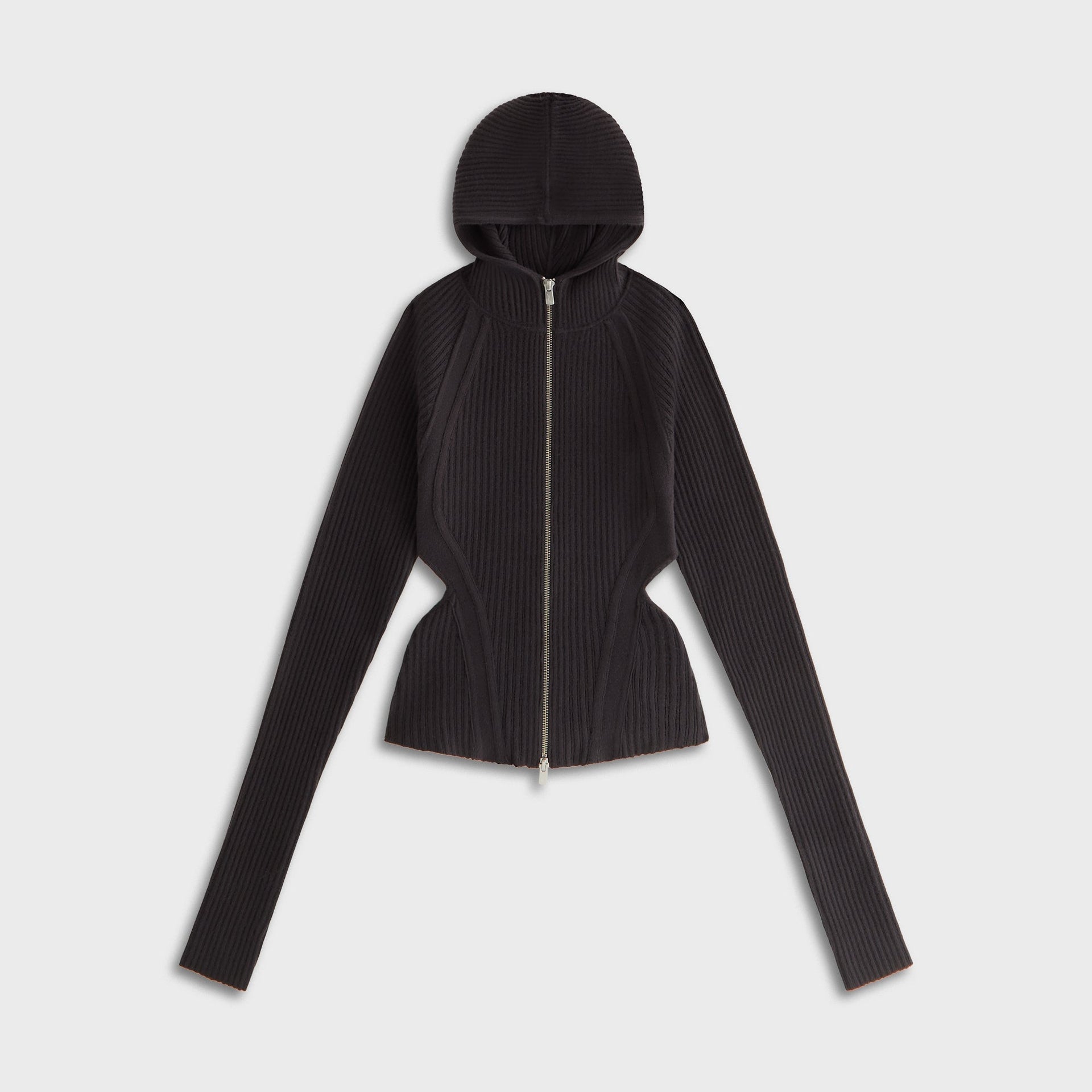 Kith Women Mina Backless Sweater Hoodie - Hematite - PH