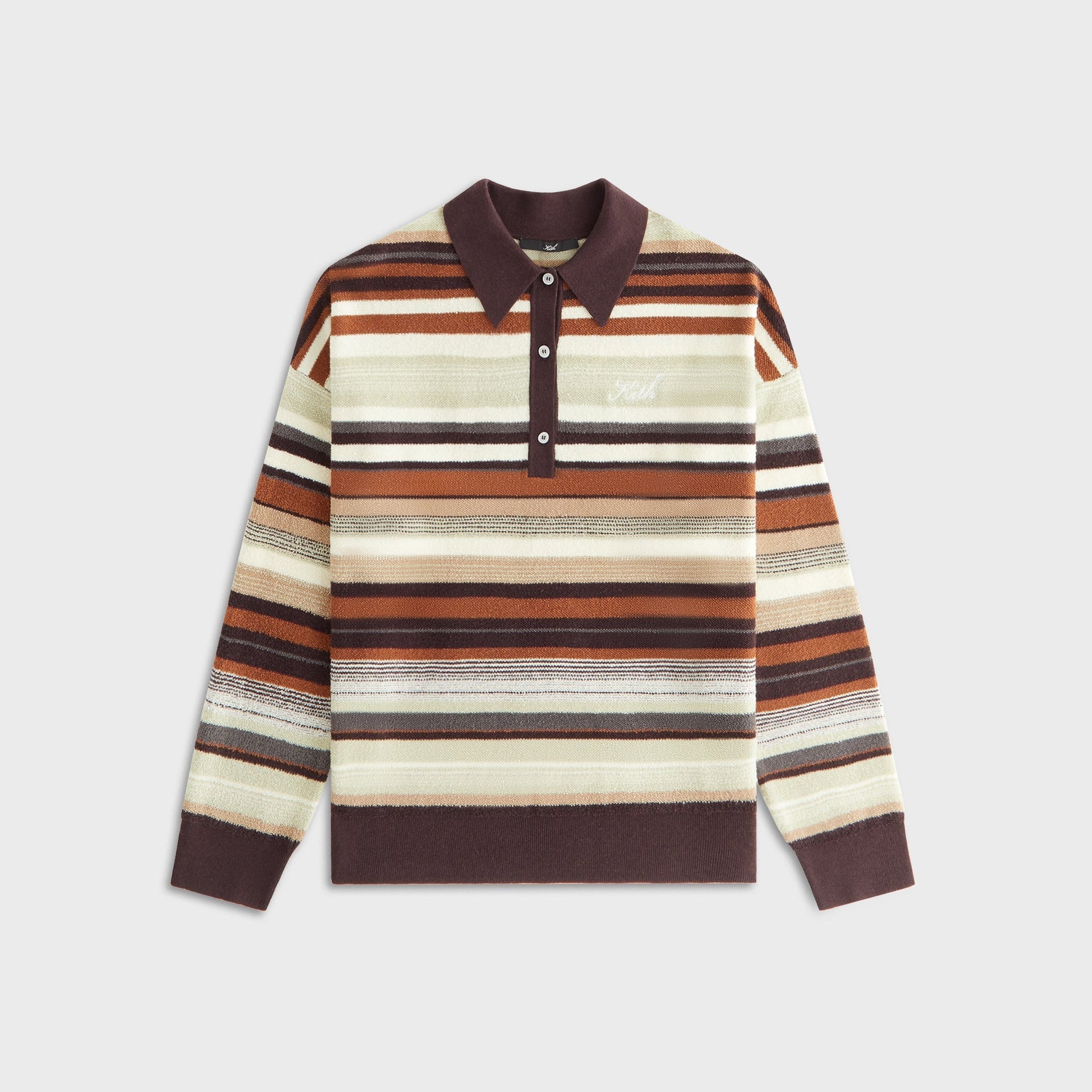 Kith Women Selma Towel Polo Long Sleeve - Incognito - PH