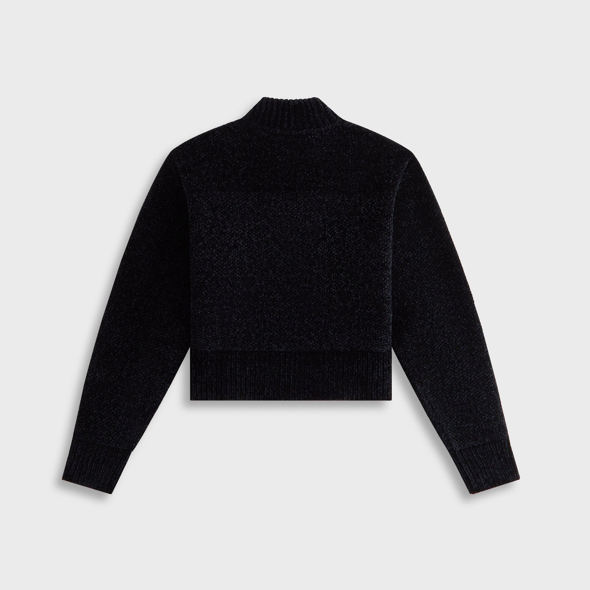 Kith Women Hunter II Chenille Punctuated Quarter Zip - Black