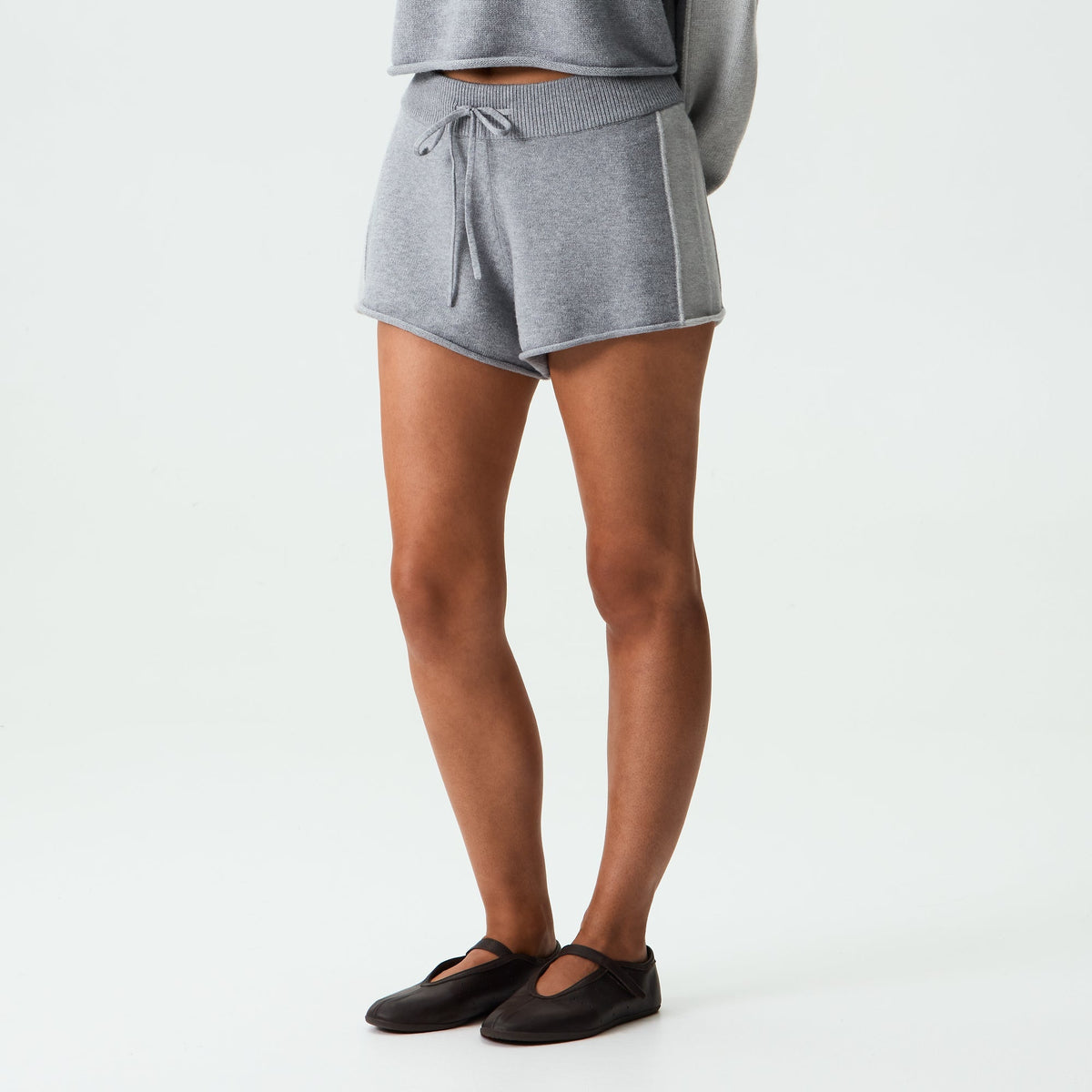 Kith Women Desmond Blocked Shorty - Cool Heather Grey - PH