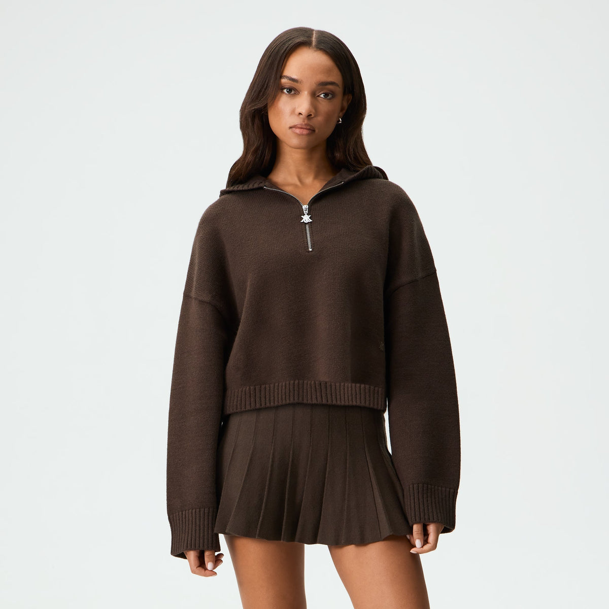 Kith Women Freja Cropped Hoodie - Legion - PH