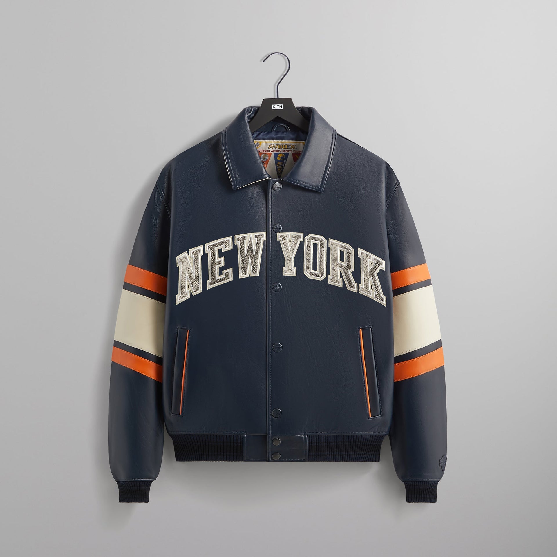 Kith & AVIREX for the New York Knicks Legend Jacket - Navy