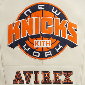 Kith & AVIREX for the New York Knicks Icon Jacket - Sandrift PH