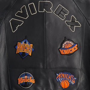 Kith & AVIREX for the New York Knicks Icon Jacket - Black PH