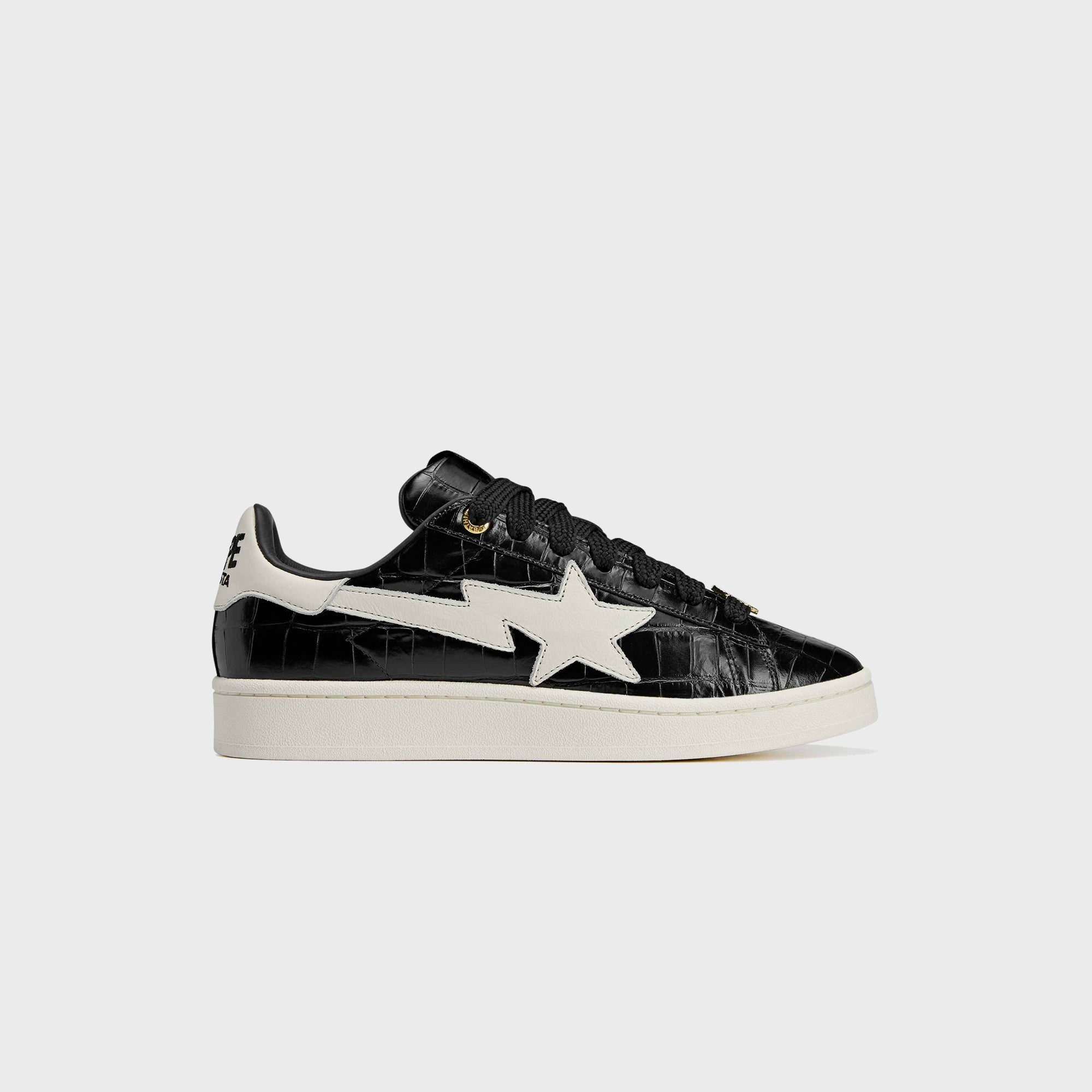 adidas x BAPE Campus 00S - Core Black / Off White / Gold Metallic