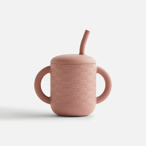 Kith Kids for Mushie Silicone Training Cup and Straw - Dusty Quartz PH