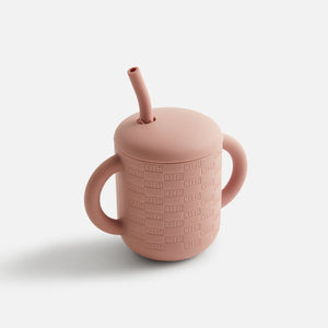 Kith Kids for Mushie Silicone Training Cup and Straw - Dusty Quartz PH