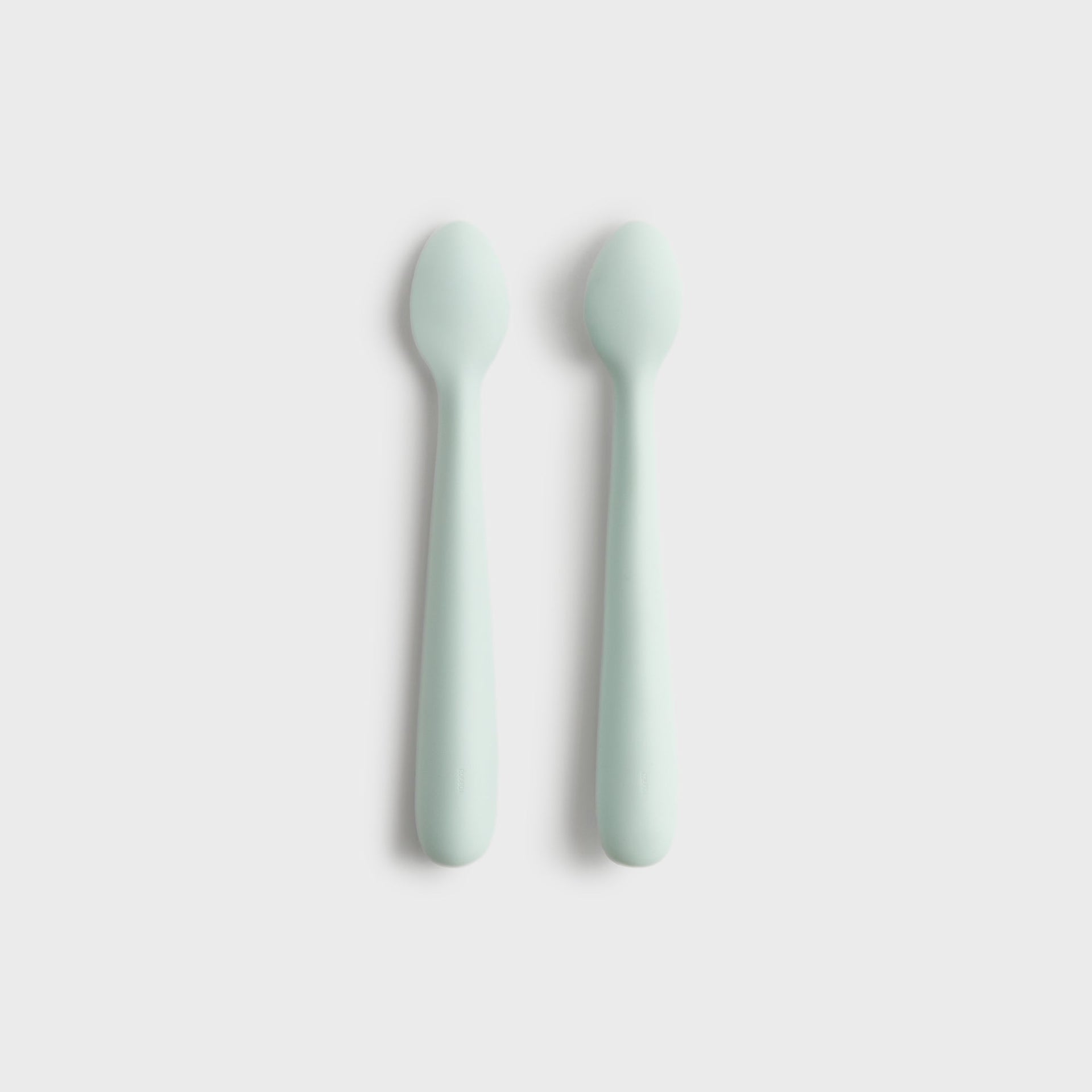 Kith Kids for Mushie Silicone Feeding Spoon 2 Pack - Helium