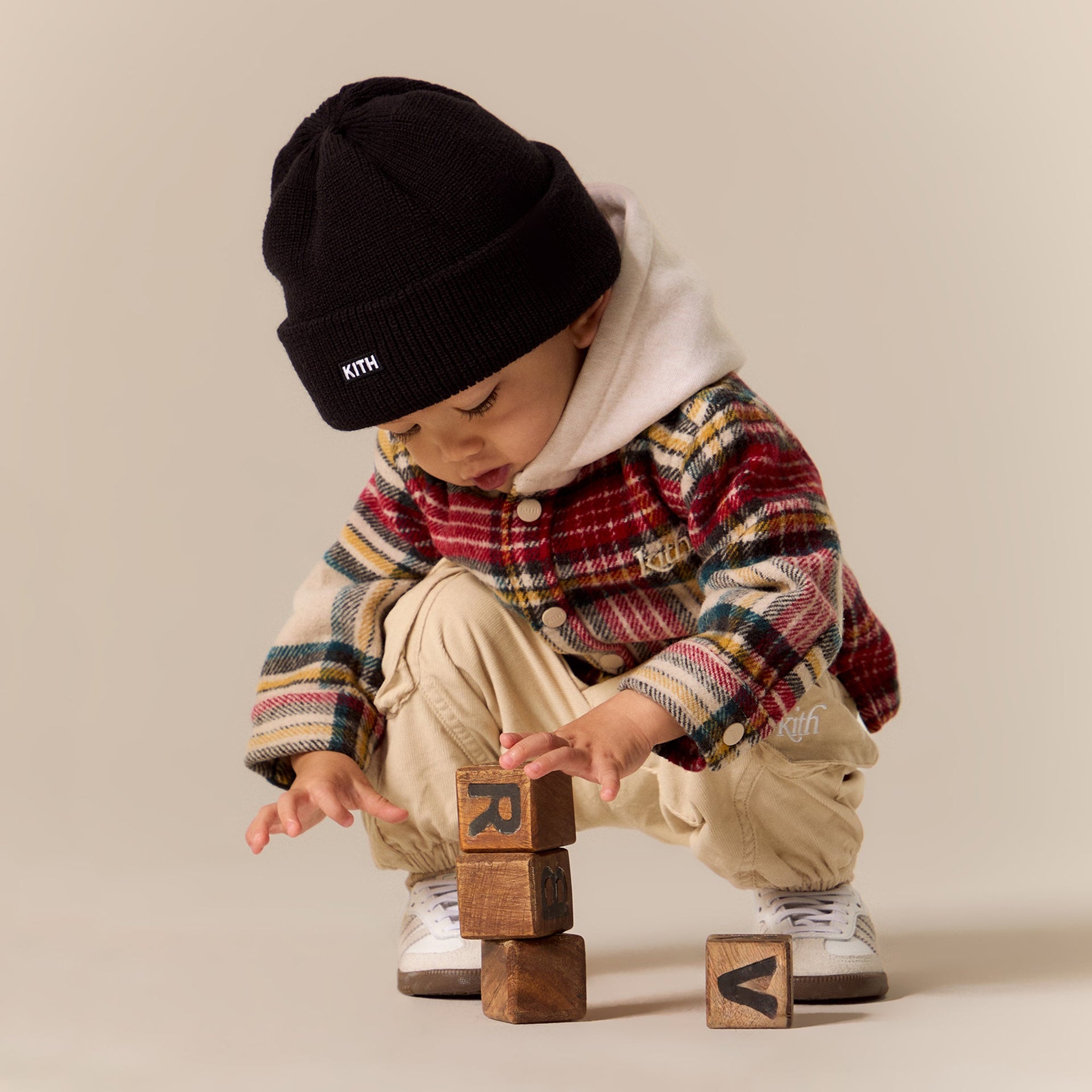 Kith Baby Classic Beanie - Black