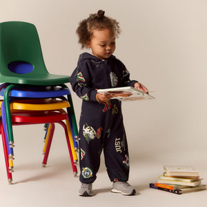 Kith Baby Printed Nelson Coverall - Nocturnal