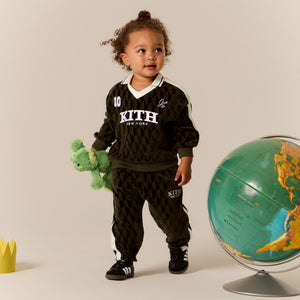 Kith Baby Velour Soccer Sweatshirt - Cypress