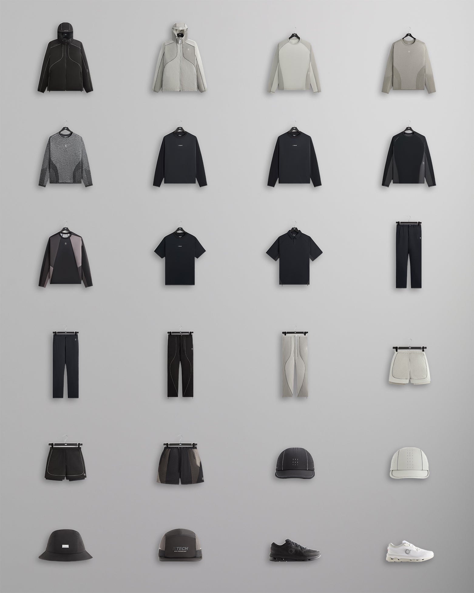 kith k-techナイロンパンツ Kith On Cloudzone & K-Tech Collection Spring 2025
