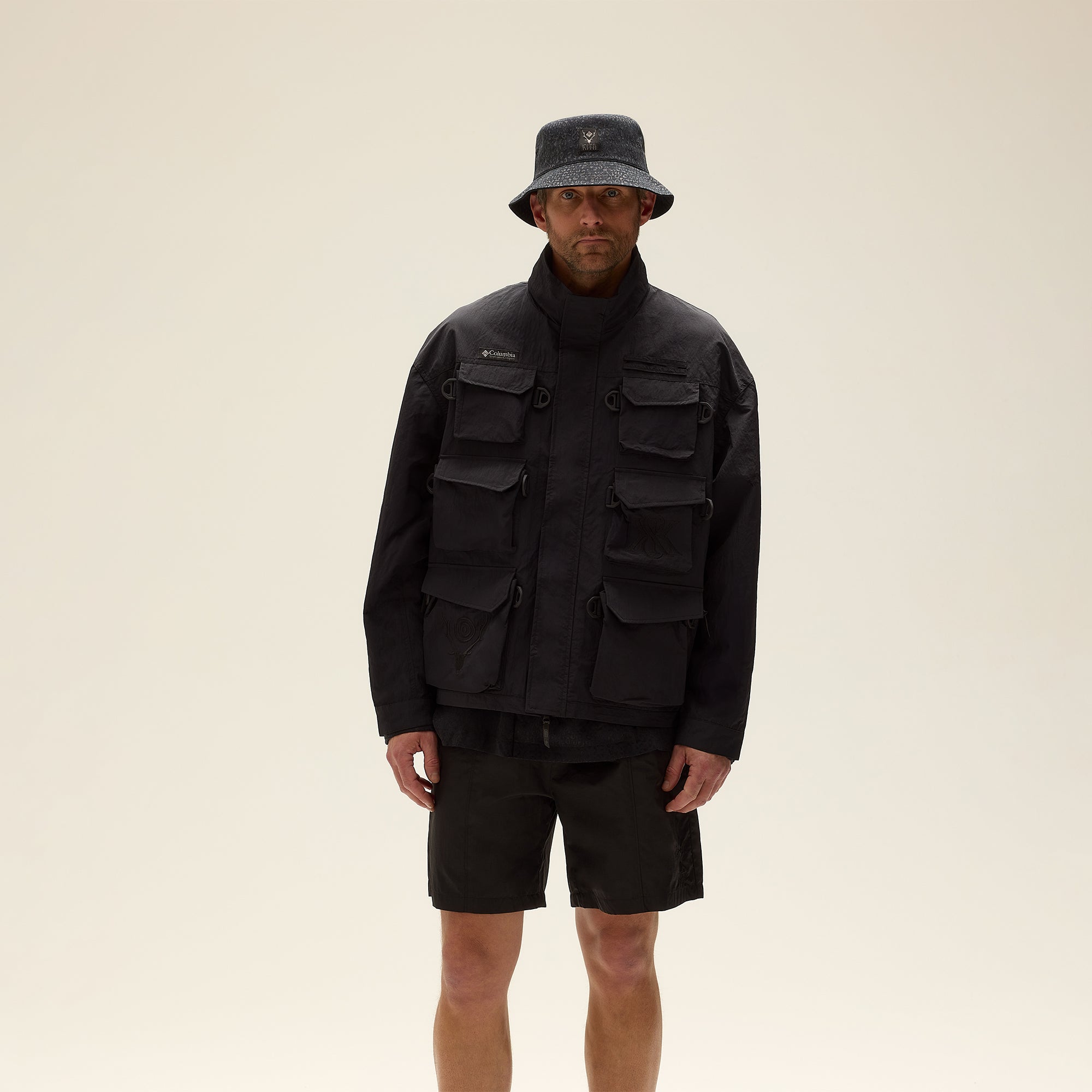 【KITH NYC】South2 West8 Columbia Landscape ヴィンテージ T Kith & South2 West8 for Columbia Landscape Vintage Tee - Black
