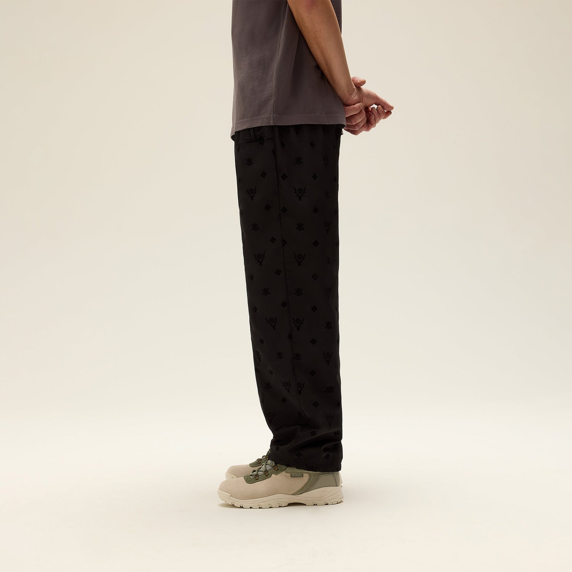 Kith & South2 West8 for Columbia Flocked Monogram String C.S. Pant - Black