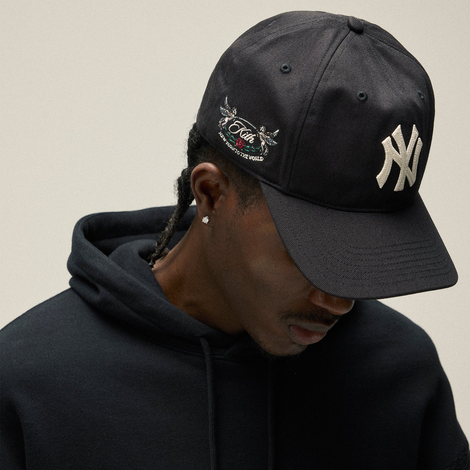 Kith & '47 for the New York Yankees Heavy Twill Franchise LS Cap - Nocturnal