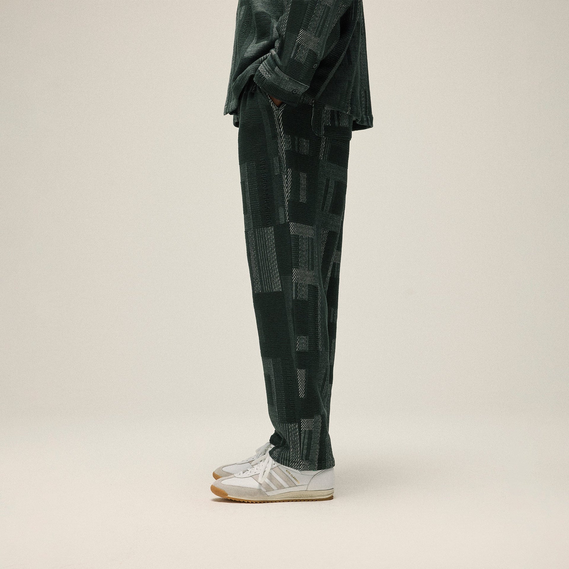 Kith Geometric Knit Elmhurst Pant - Stadium