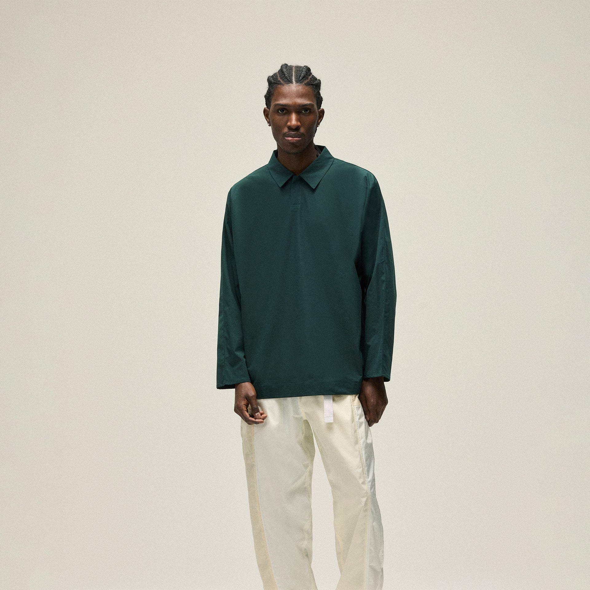 Kith Kayson Snap Front Polo - Stadium