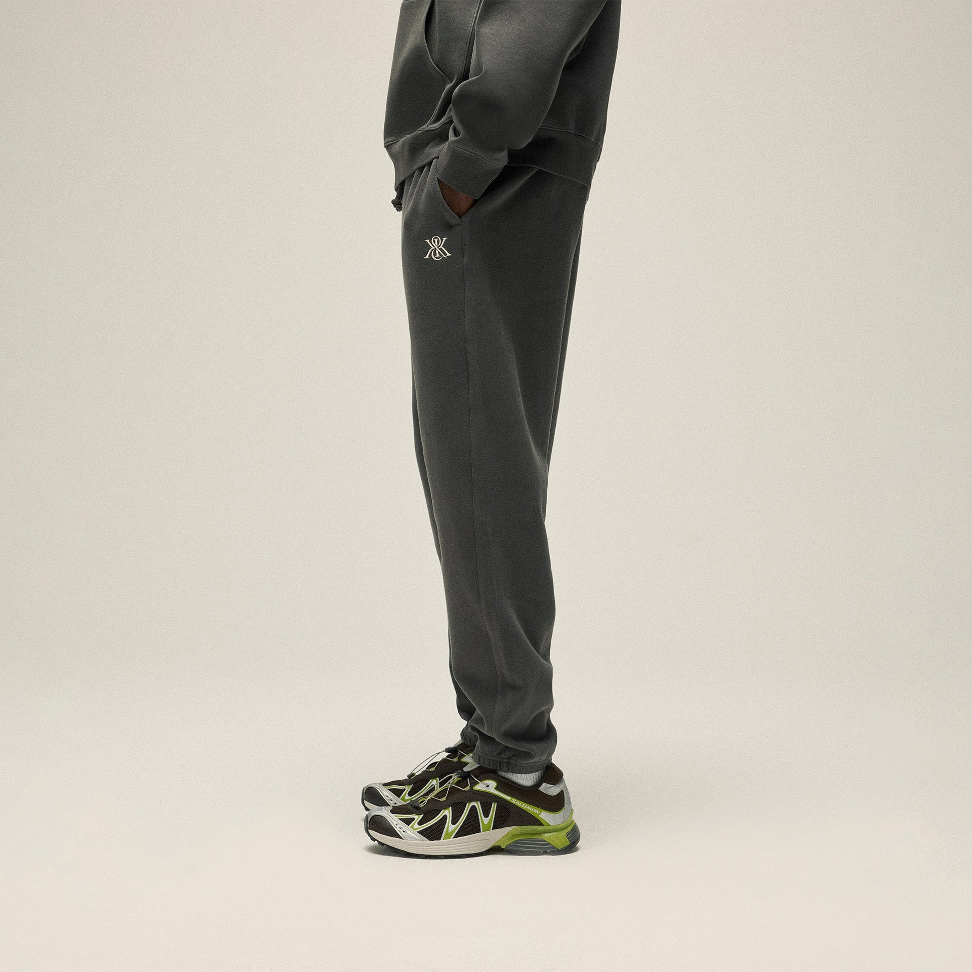 Kith Compact Knit Williams I Sweatpant - Somber