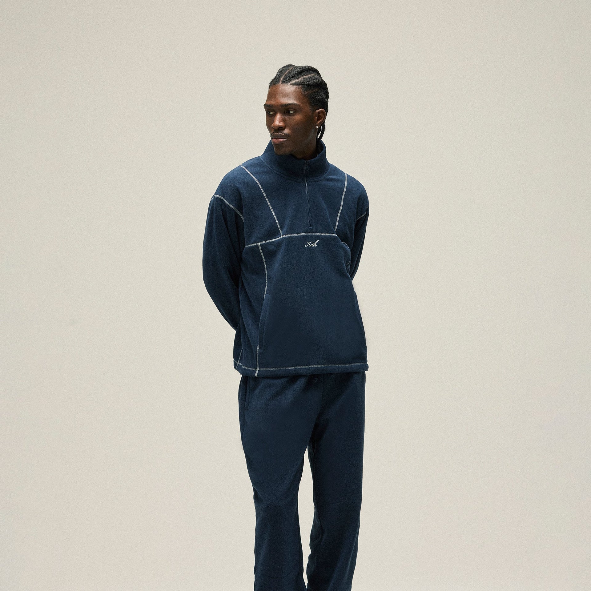 Kith Coleman II Quarter Zip - Nocturnal