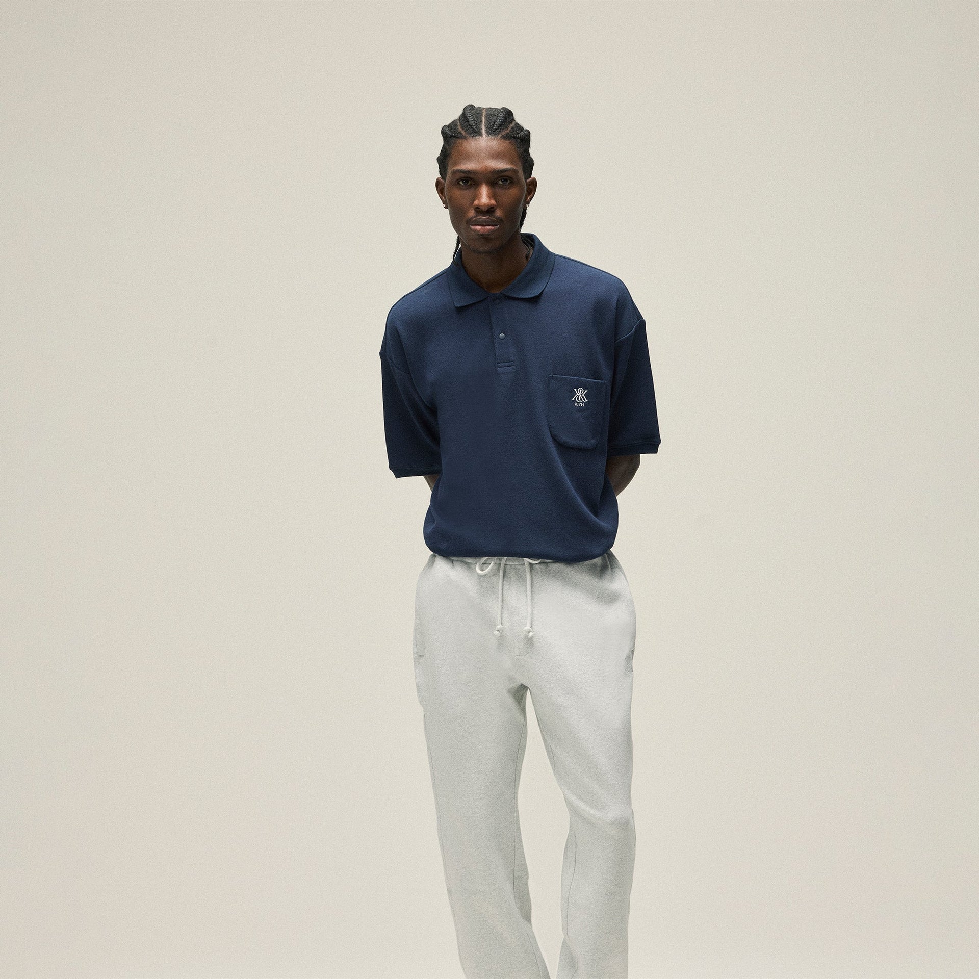 Kith Ethan Pique Polo - Nocturnal