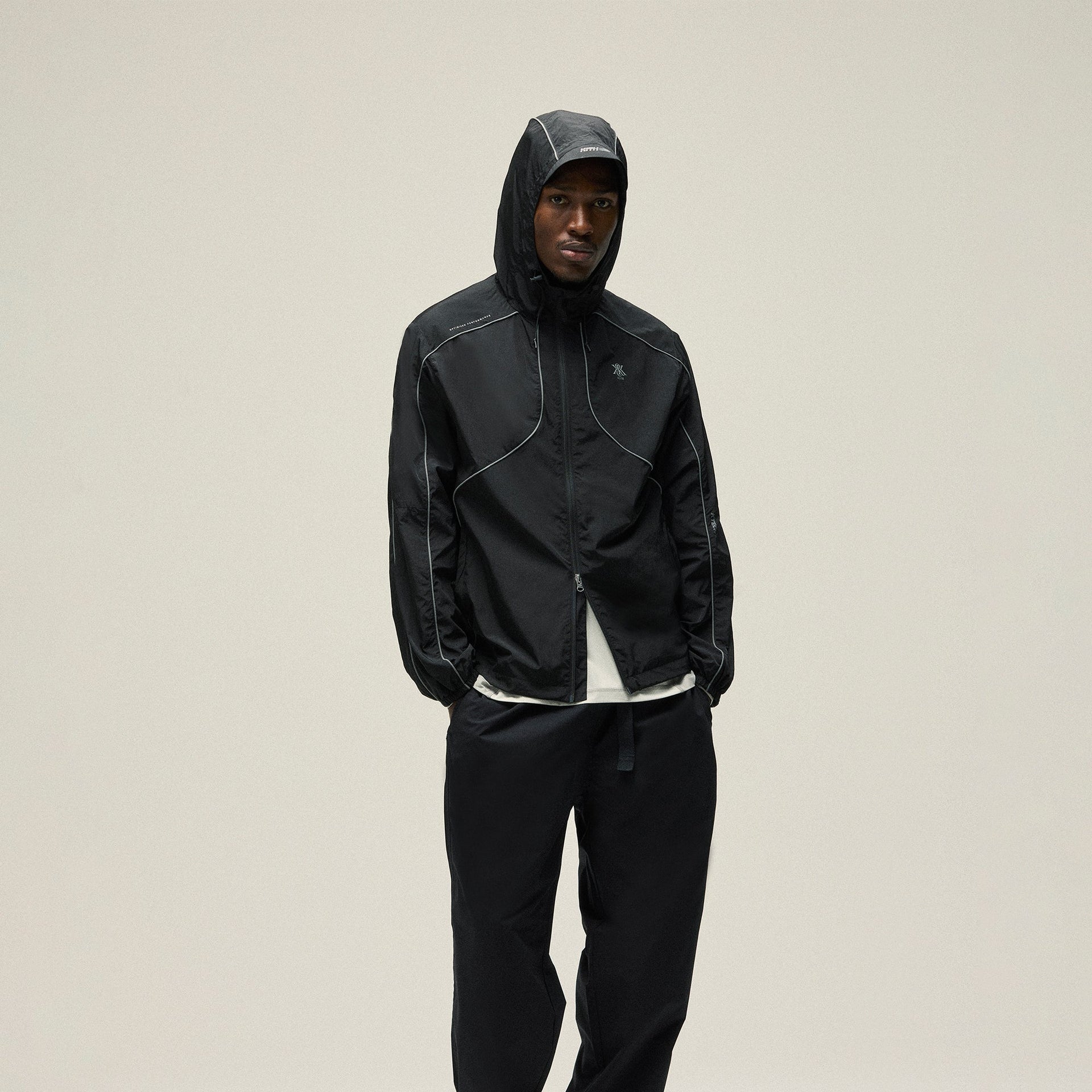 Kith Nylon Bolt Shell Jacket - Black PH