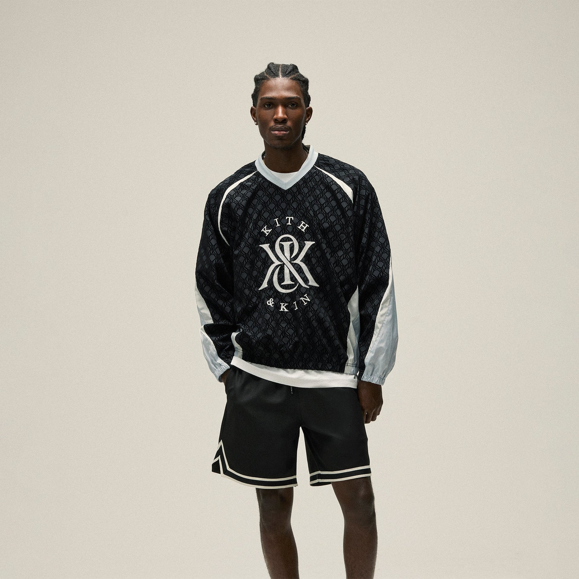 Kith Dayton Combo Pullover - Black