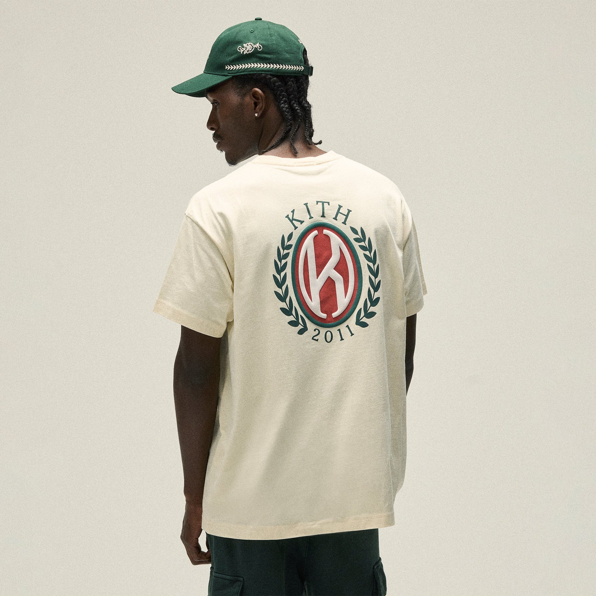 Kith K Shield Pocket Tee - Sandrift