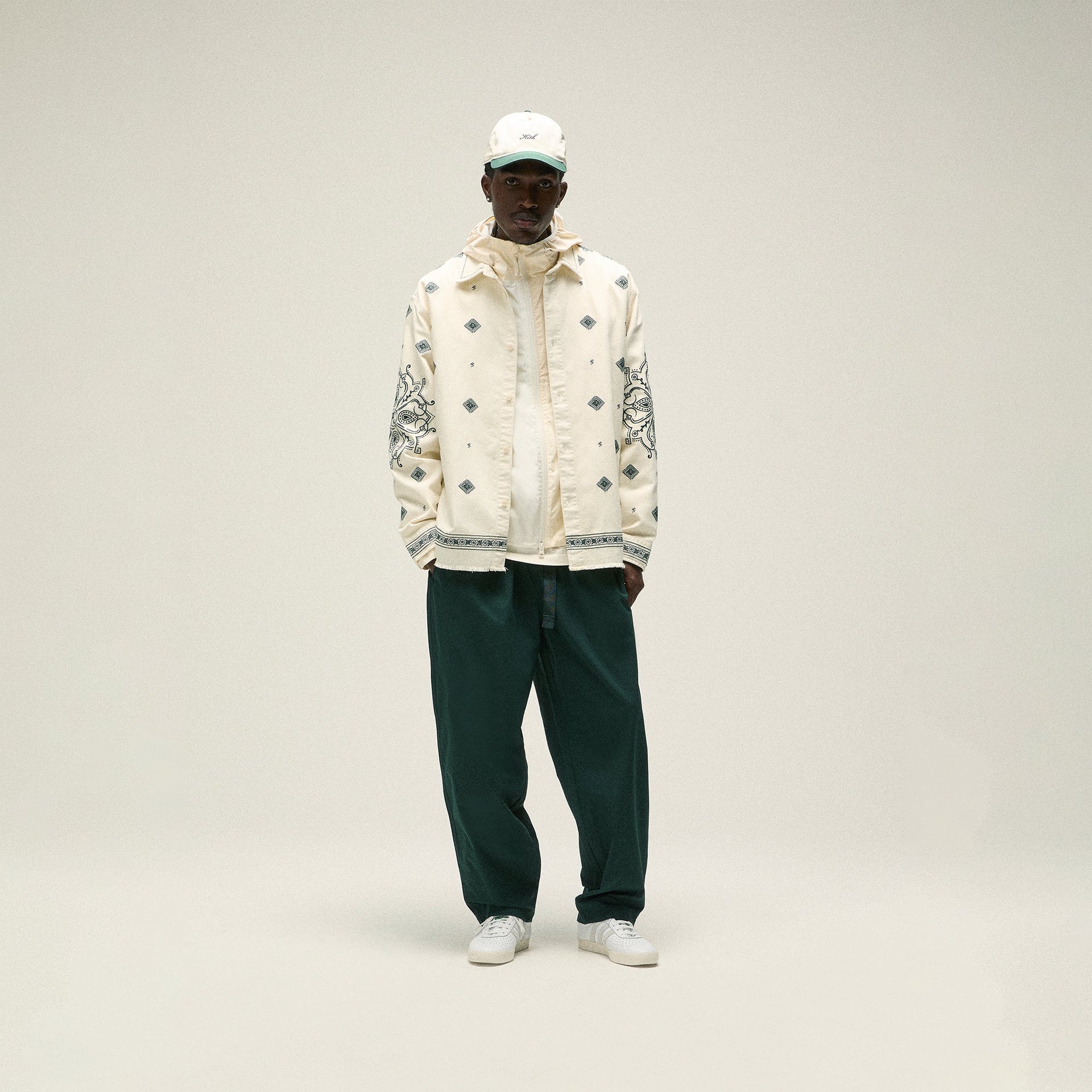 Kith Raw Hem Denim Apollo Shirt - Stadium