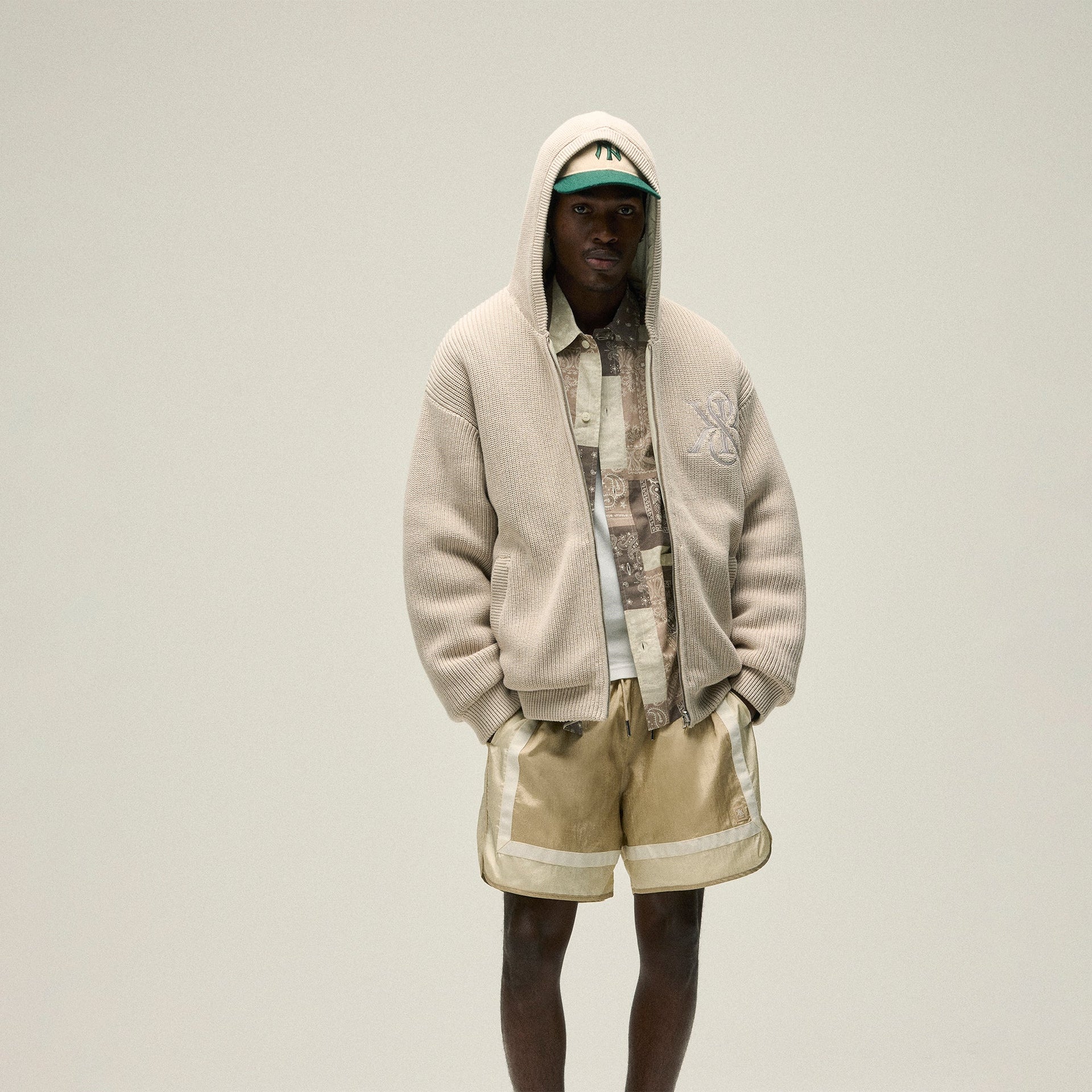 Kith Washed Dylan Short - Canvas