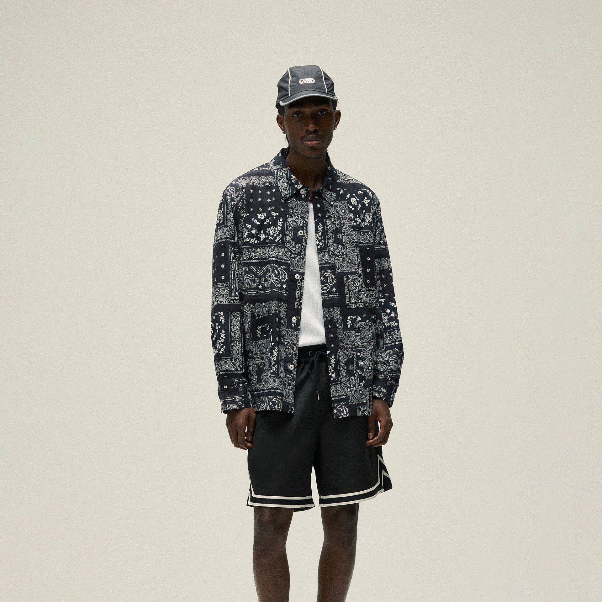 Kith Double Weave Curtis Short - Black
