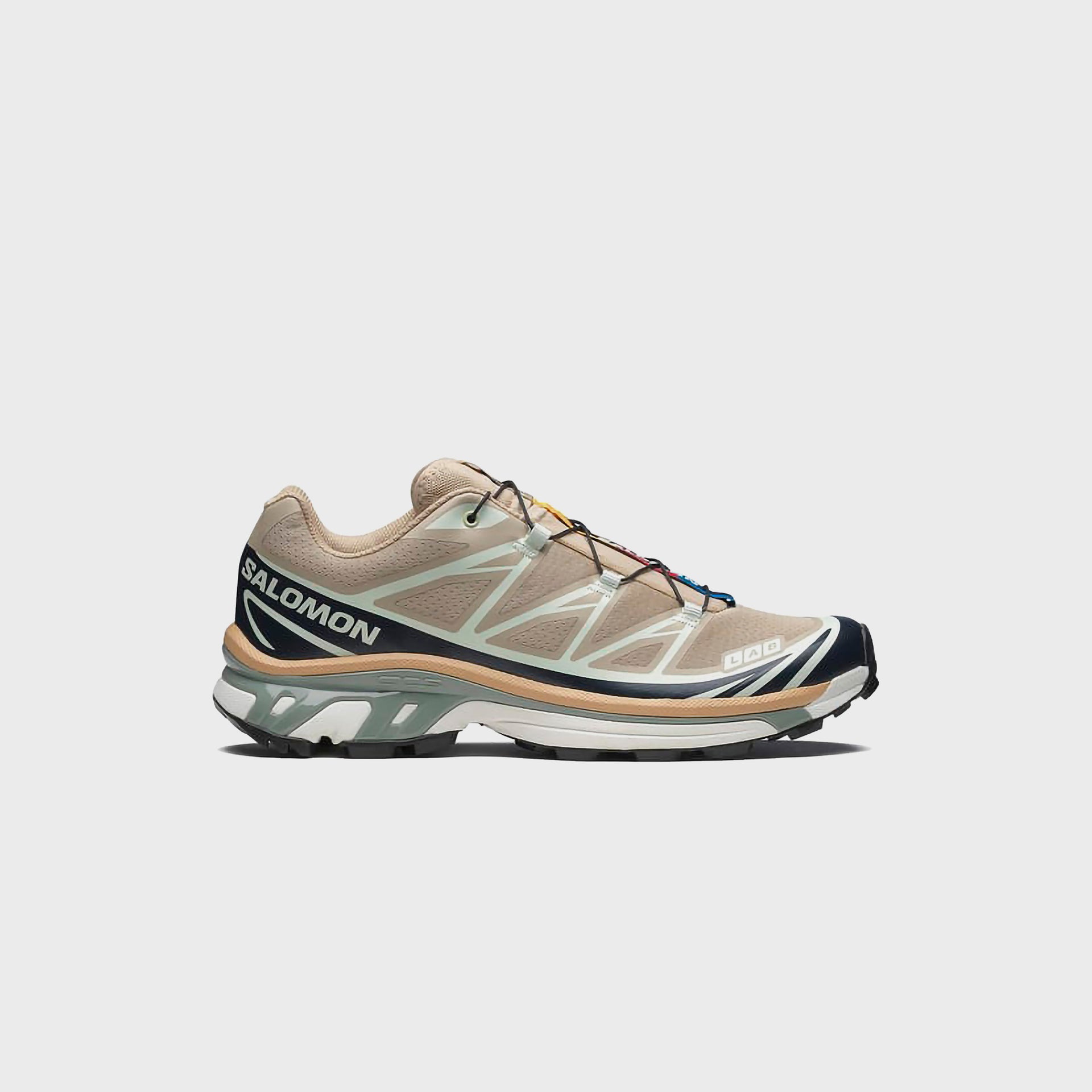 Salomon XT-6 - Oxford Tan / Carbon / Clearly Aqua